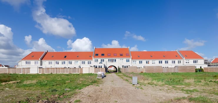 newly build residential area in the netherlands