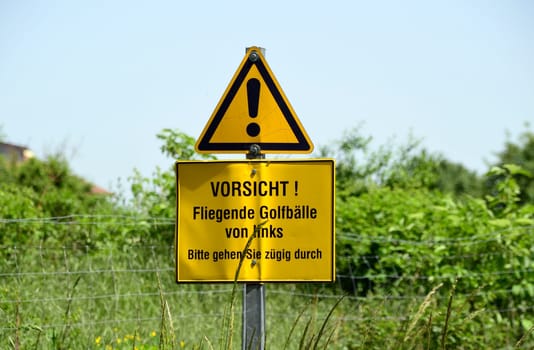 Acute flight ball danger