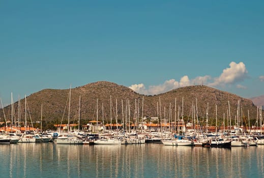 Port d'Alcudia Mallorca Spanien / Port d'Alcudia Mallorca Spain