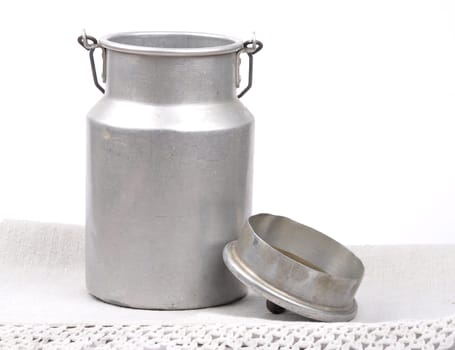 Milk jug open