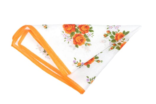 Cloth with flower decoration