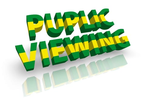 Puplic viewing