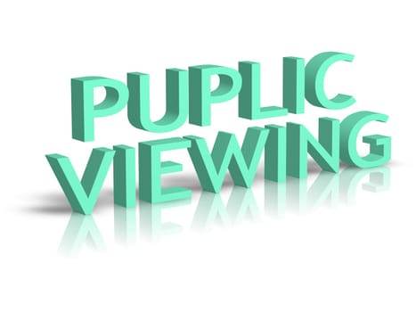 Puplic viewing