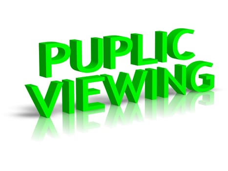 Puplic viewing