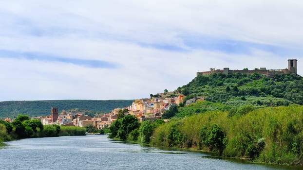Bosa is situated on the mouth of the river Temo, the only town in Sardinia built on the estuary of a river navigable.