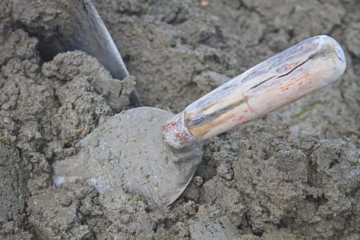 cement for house building and tools work