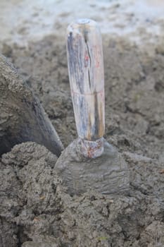 cement for house building and tools work