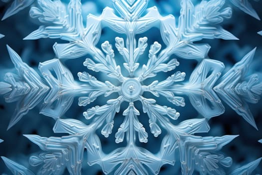 An artistic masterpiece showcasing the exquisite details and singular beauty of individual snowflakes, captured through the lens of macro photography, unraveling their complex, one-of-a-kind designs.