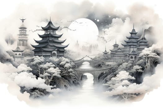 In the realm of fantasy, whimsical cloud castles grace the skies, defying gravity and capturing the imagination of dreamers.