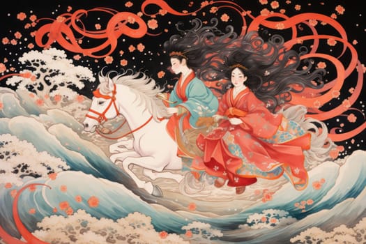 In the realm of fantasy, a fearless group of individuals known as the whirling cyclone riders emerges.
