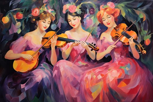 Immerse yourself in the enchanting world of holiday magic with this captivating illustration by a professional visual artist.