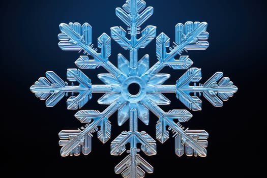 An artistic masterpiece showcasing the exquisite details and singular beauty of individual snowflakes, captured through the lens of macro photography, unraveling their complex, one-of-a-kind designs.