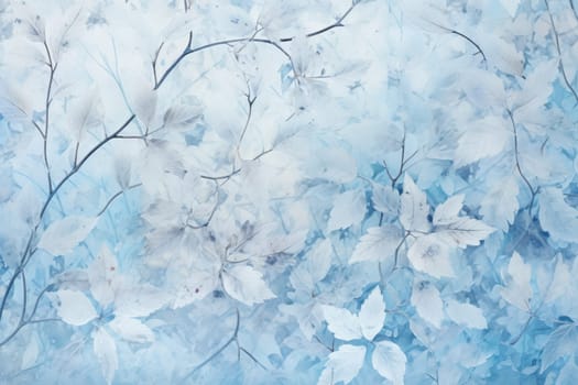 An exquisite display of artistry, capturing the intricate and mesmerizing patterns formed by frost on windows, leaves, and various surfaces through the lens of macro photography, resulting in striking and abstract visual compositions.