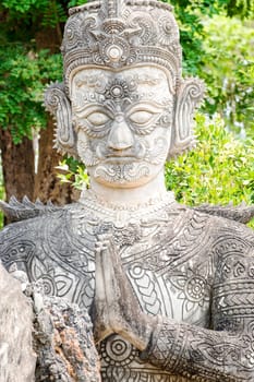Buddhist figure Thailand,spiritual architecture in Asia
