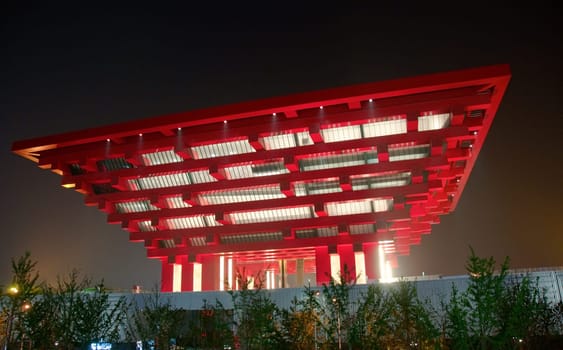 SHANGHAI - MAY 24: EXPO China Pavilion. May 24, 2010 in Shanghai China.