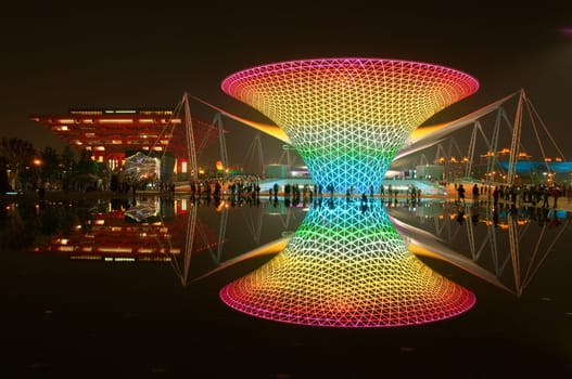 SHANGHAI - MAY 24: The Expo Boulevard in World Exposition on May 24, 2010 in Shanghai, China.