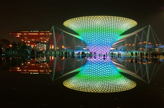 SHANGHAI - MAY 24: The Expo Boulevard in World Exposition on May 24, 2010 in Shanghai, China.