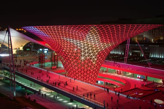SHANGHAI - MAY 24: The Expo Boulevard in World Exposition on May 24, 2010 in Shanghai, China.
