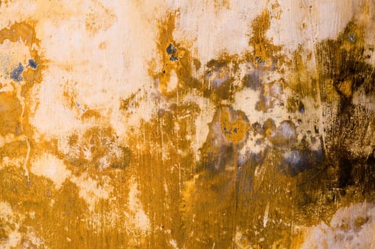 The background of grunge wall with crevice