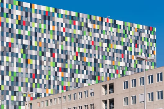 modern architecture on the campus of the Utrecht University in the Netherlands. It is a place where education, research and knowledge-intensive companies all together strengthen each other by their mutual proximity.
