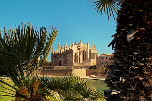Kathedrale von Palma de Mallorca Spanien / Cathedral of Palma de Mallorca Spain