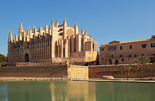 Kathedrale von Palma de Mallorca Spanien / Cathedral of Palma de Mallorca Spain