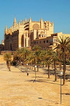 Kathedrale von Palma de Mallorca Spanien / Cathedral of Palma de Mallorca Spain