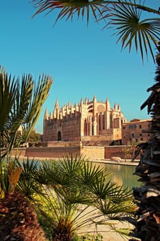 Kathedrale von Palma de Mallorca Spanien / Cathedral of Palma de Mallorca Spain