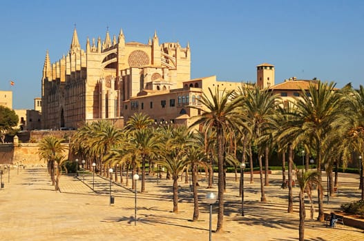 Kathedrale von Palma de Mallorca Spanien / Cathedral of Palma de Mallorca Spain