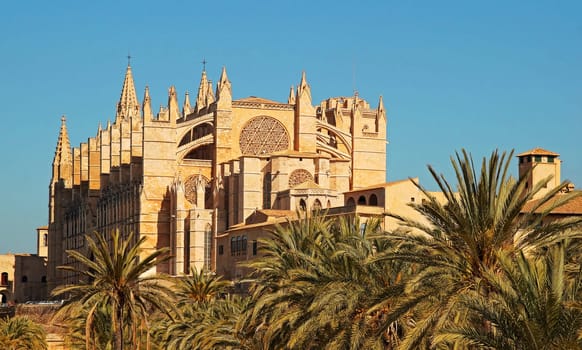 Kathedrale von Palma de Mallorca Spanien / Cathedral of Palma de Mallorca Spain