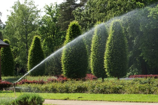 Lawn sprinklers