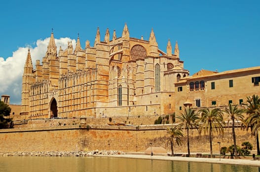 Kathedrale von Palma de Mallorca Spanien / Cathedral of Palma de Mallorca Spain
