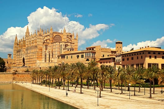 Kathedrale von Palma de Mallorca Spanien / Cathedral of Palma de Mallorca Spain