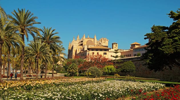 Kathedrale von Palma de Mallorca Spanien / Cathedral of Palma de Mallorca Spain
