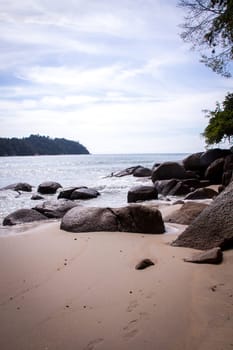 landscape at the sea and beach background sky holiday nature travel tropical