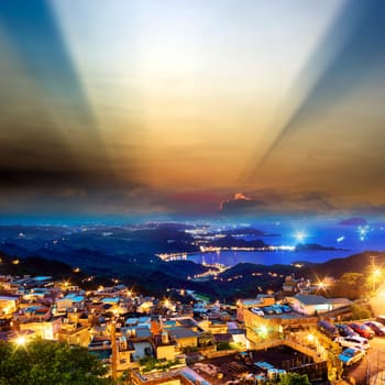 Sky lantern in Lantern Festival
