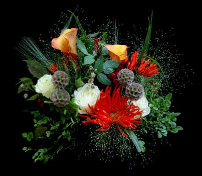 Flower fireworks