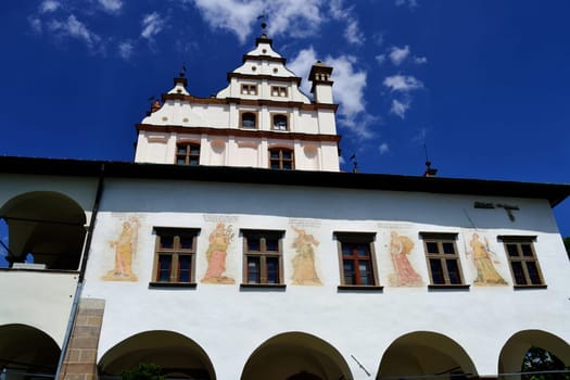 Medieval Town Hall with wall painting