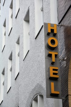 Facade of a hotel in Berlin