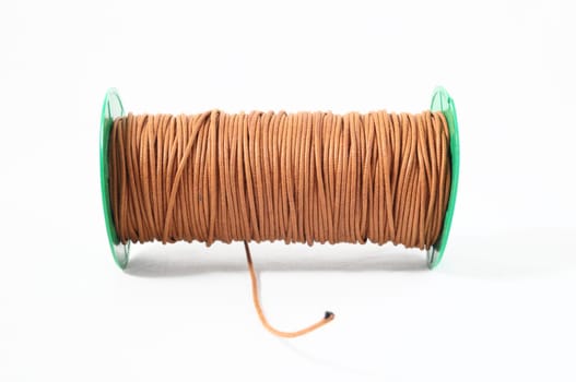 Roll of Twine isolated on a White Background