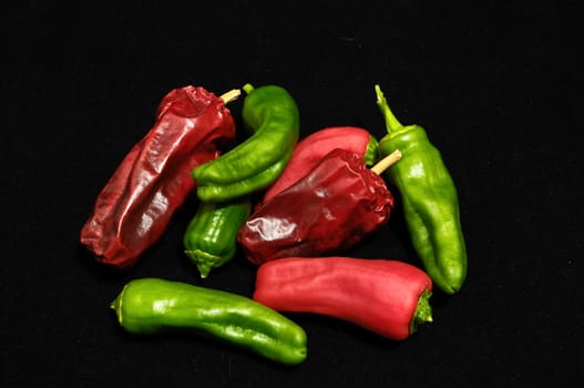 Some Very Hot Chili Peppers Ready to Cook
