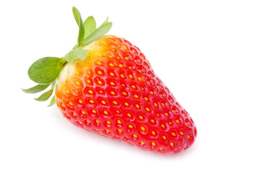 strawberry isolated on white