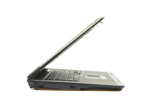 professional laptop isolated on white background