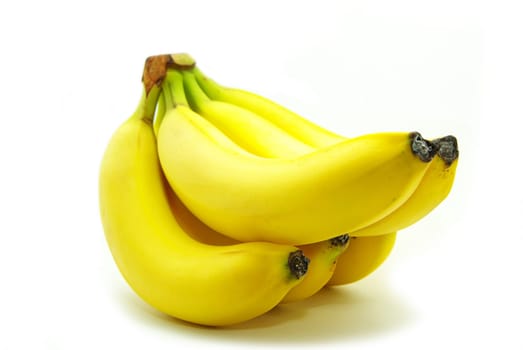 banana fruits isolated on white background