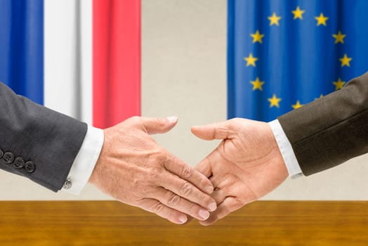 Representatives of France and the EU reach out