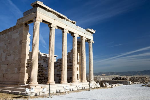 Parthenon on the Acropolis in Athens, Greece