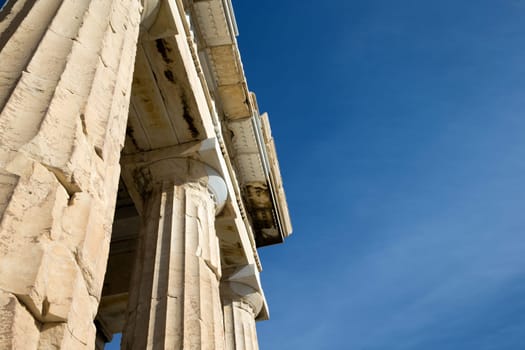 Parthenon on the Acropolis in Athens, Greece