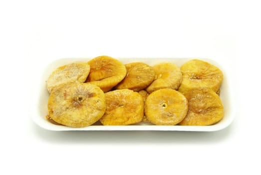 Fig fruits isolated on the white background