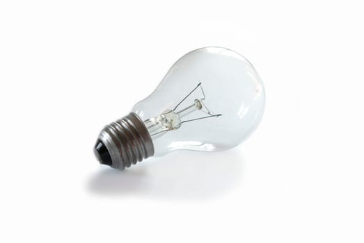 Electric bulb  on a white background
