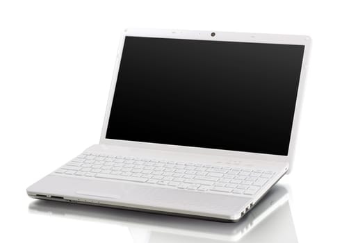 laptop isolated on white background
